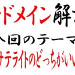 中古ドメインの使い方でメインとサテライトのどっちがいいのか?